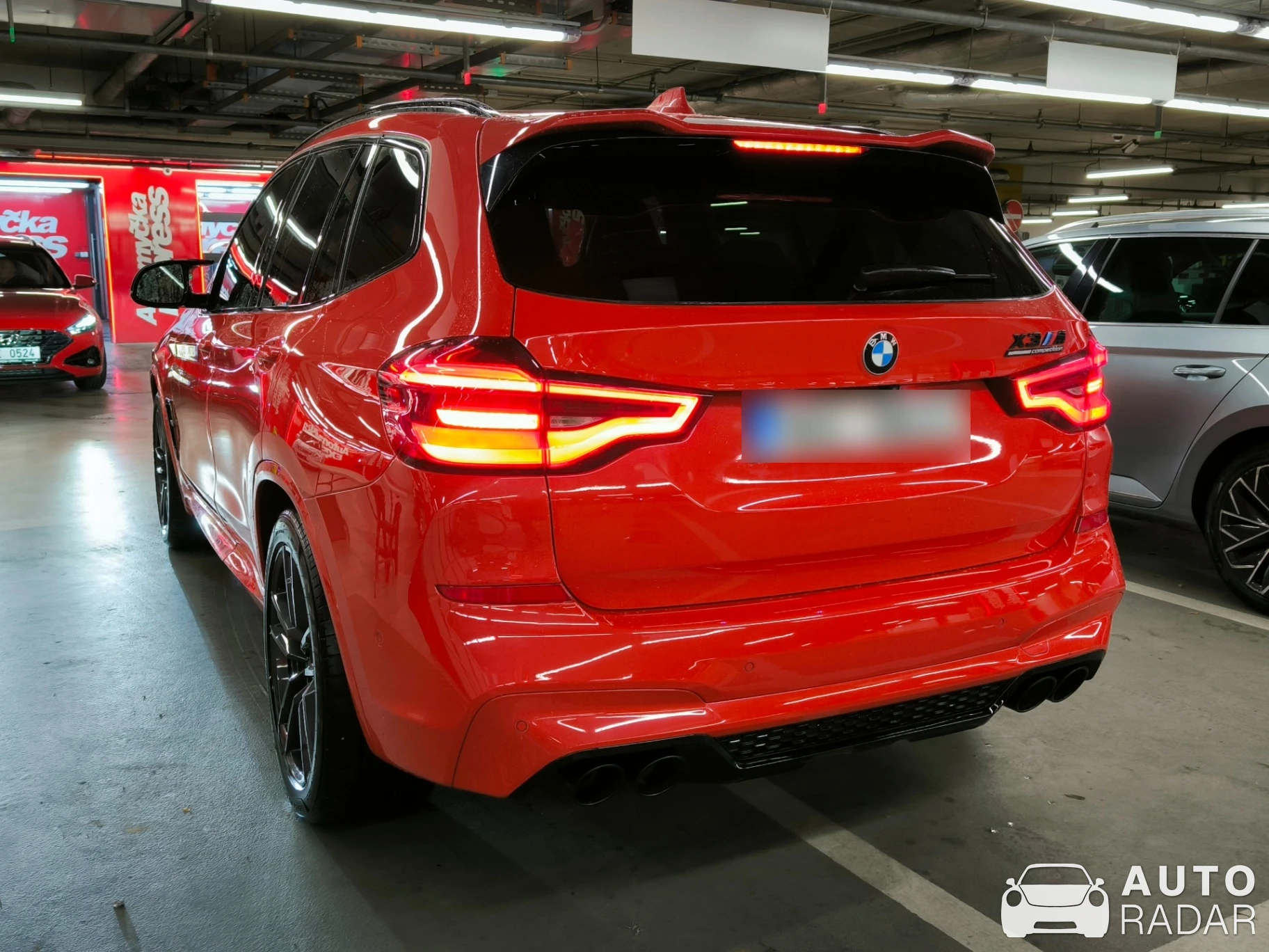 BMW X3 M F97 Competition 2022 spotted in Moravská Ostrava a Přívoz, Czechia