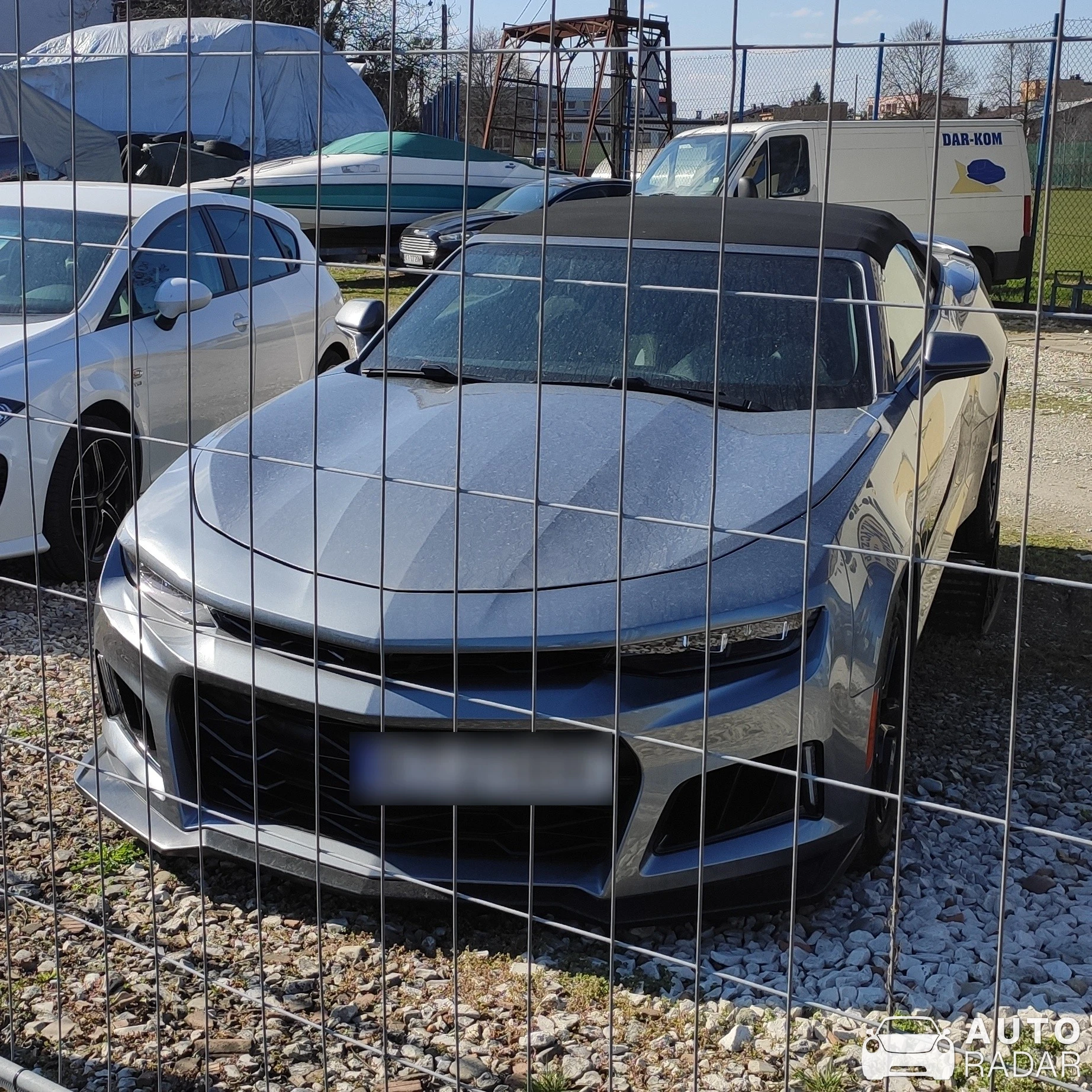 Chevrolet Camaro SS Convertible spotted in Tarnów