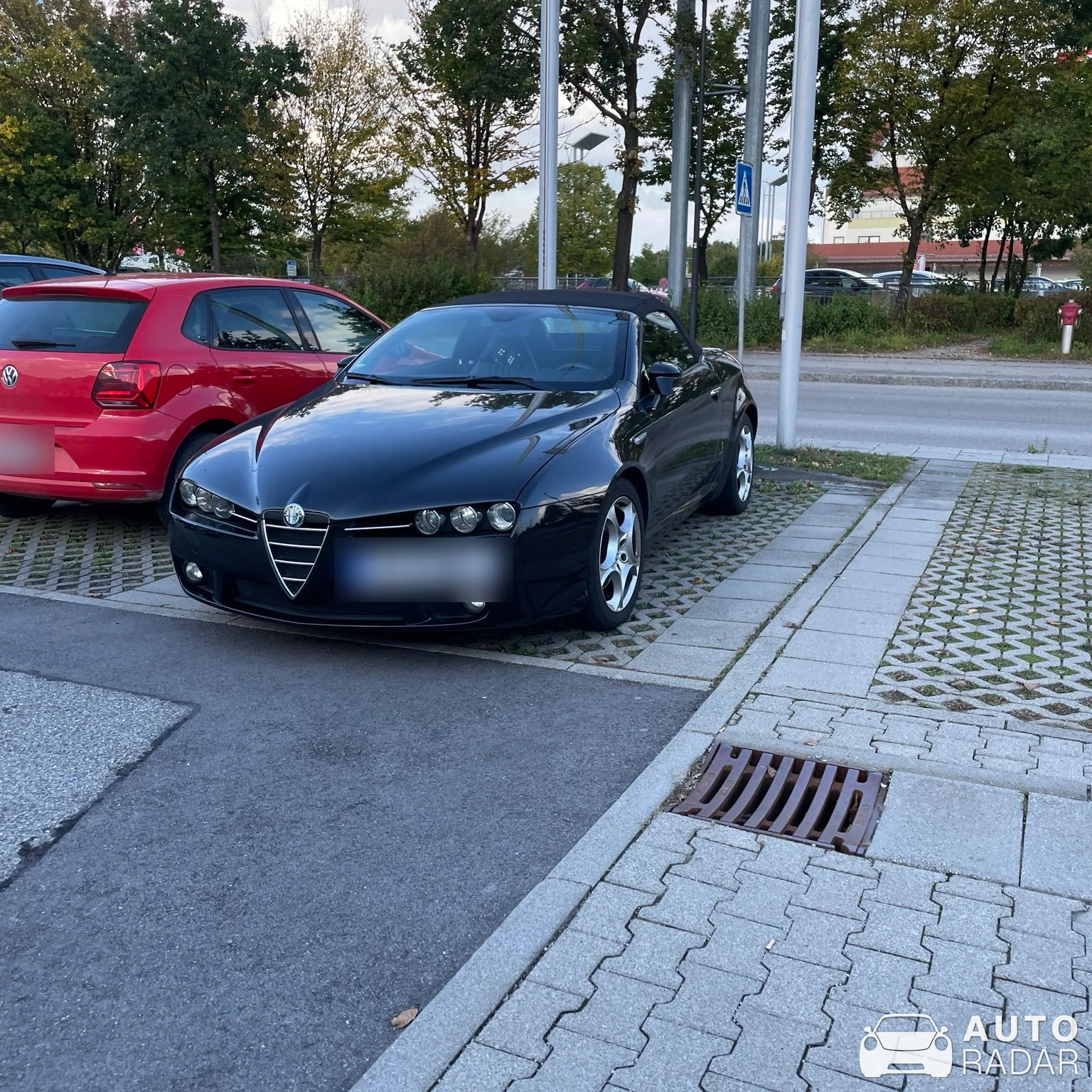 Alfa Romeo Spider 1.8 TBi spotted in Vaterstetten