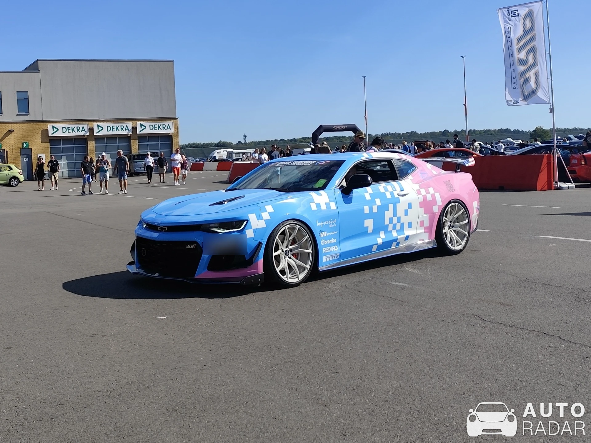 Chevrolet Camaro LT1 spotted in Schipkau