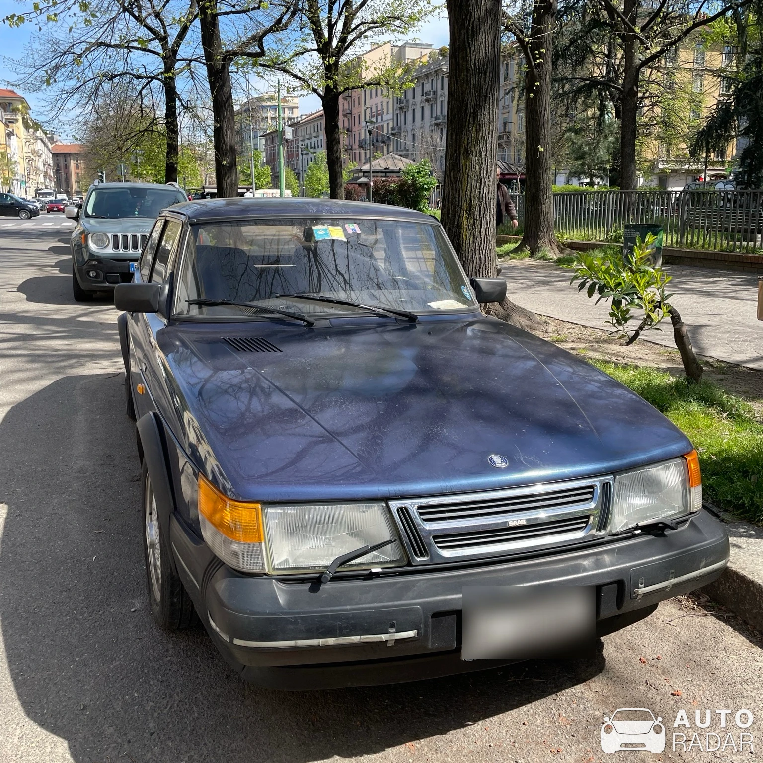 Saab 9000 SC spotted in Milano