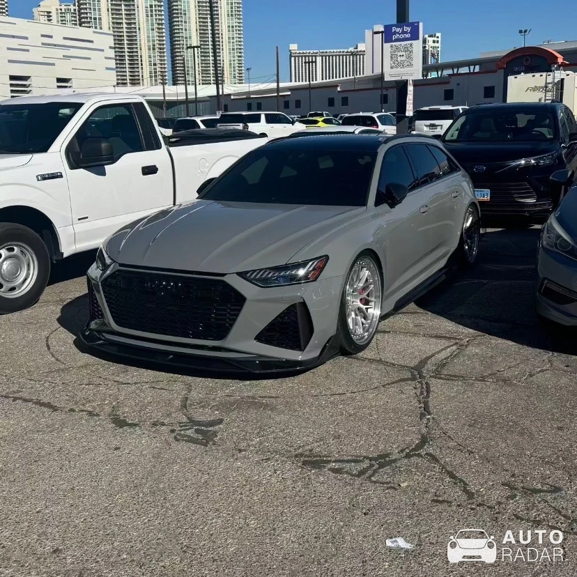 Audi RS6 Avant C8 spotted in Las Vegas, United States