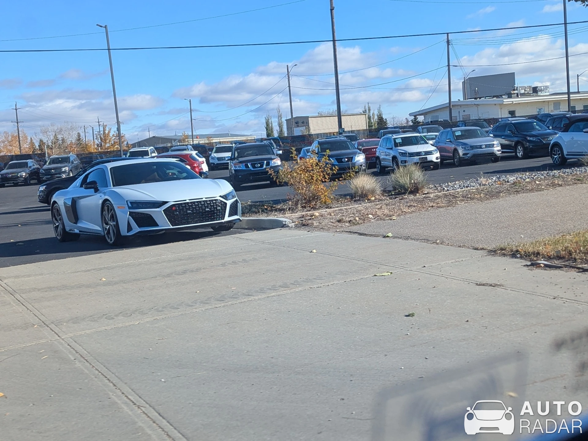 Audi R8 V10 Performance 2019 spotted in Edmonton