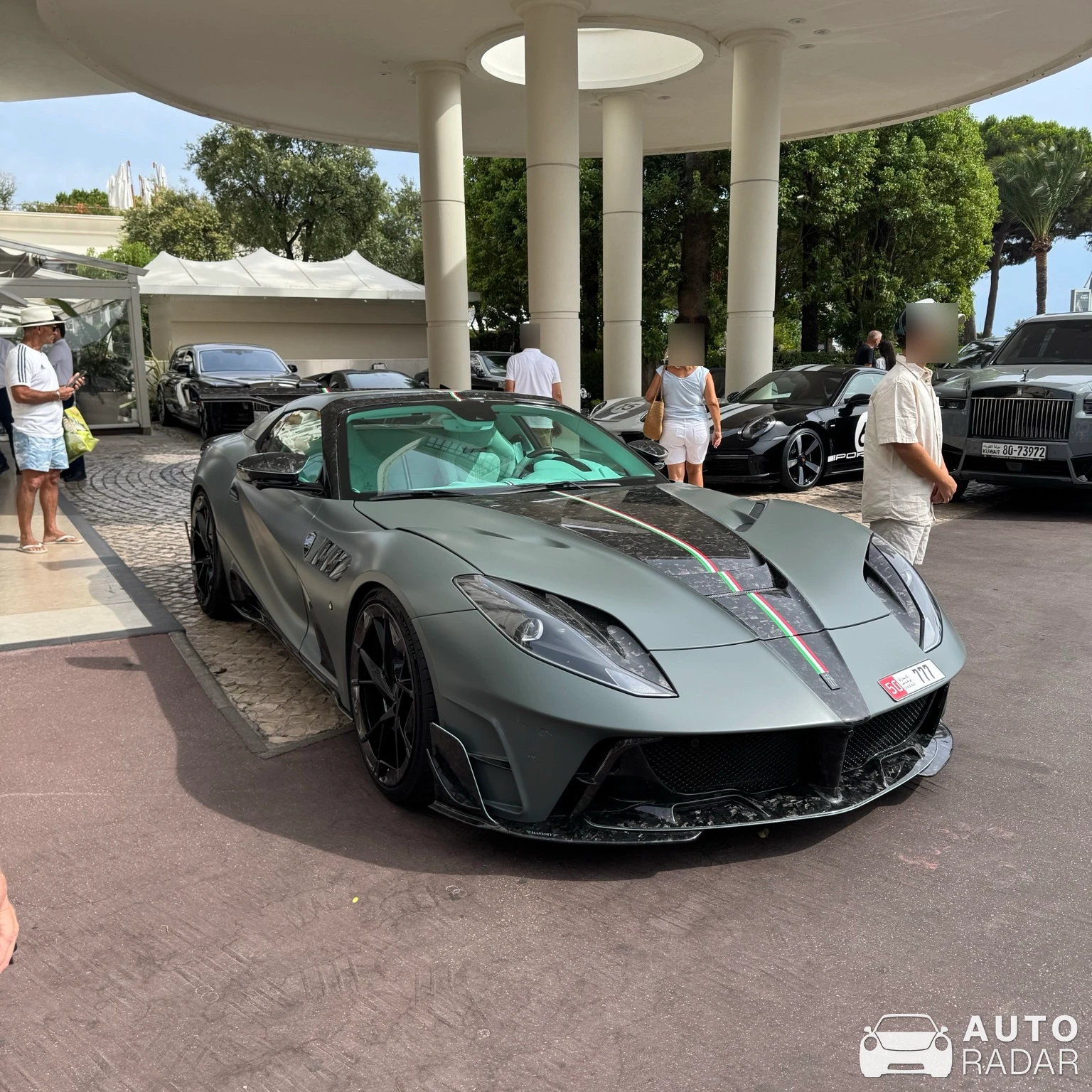 Ferrari 812 GTS Mansory Stallone spotted in Cannes