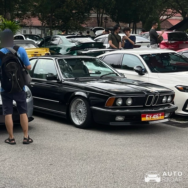 BMW 635 CSi E24 spotted in Singapore, Singapore