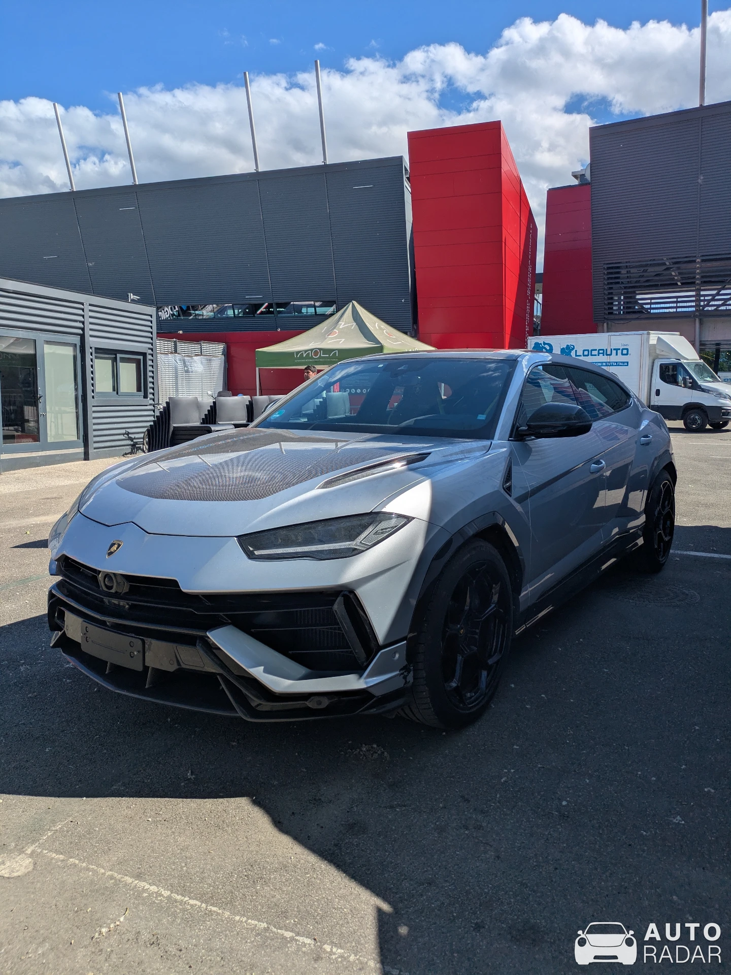 Lamborghini Urus Performante spotted in Faenza