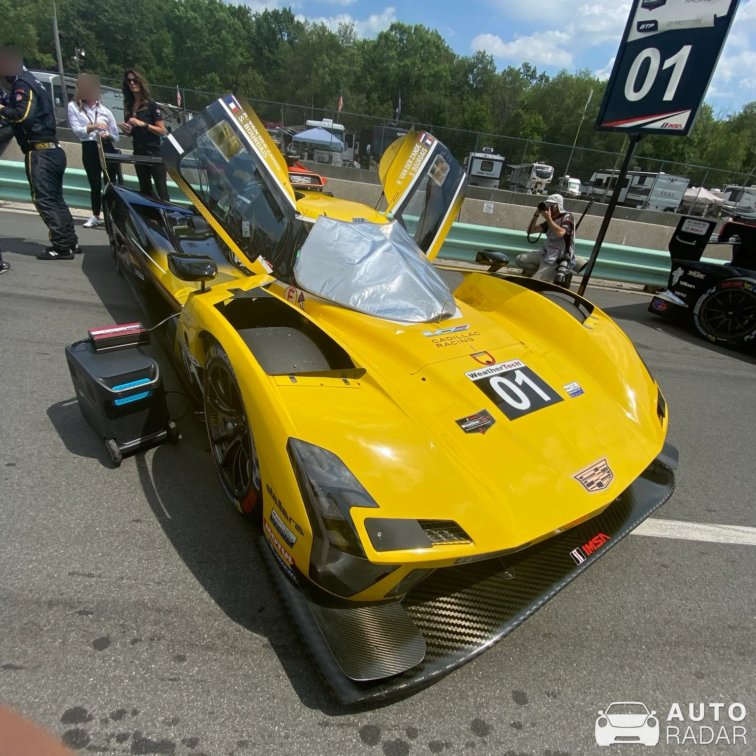 Cadillac V-Series.R spotted in Elkhart Lake