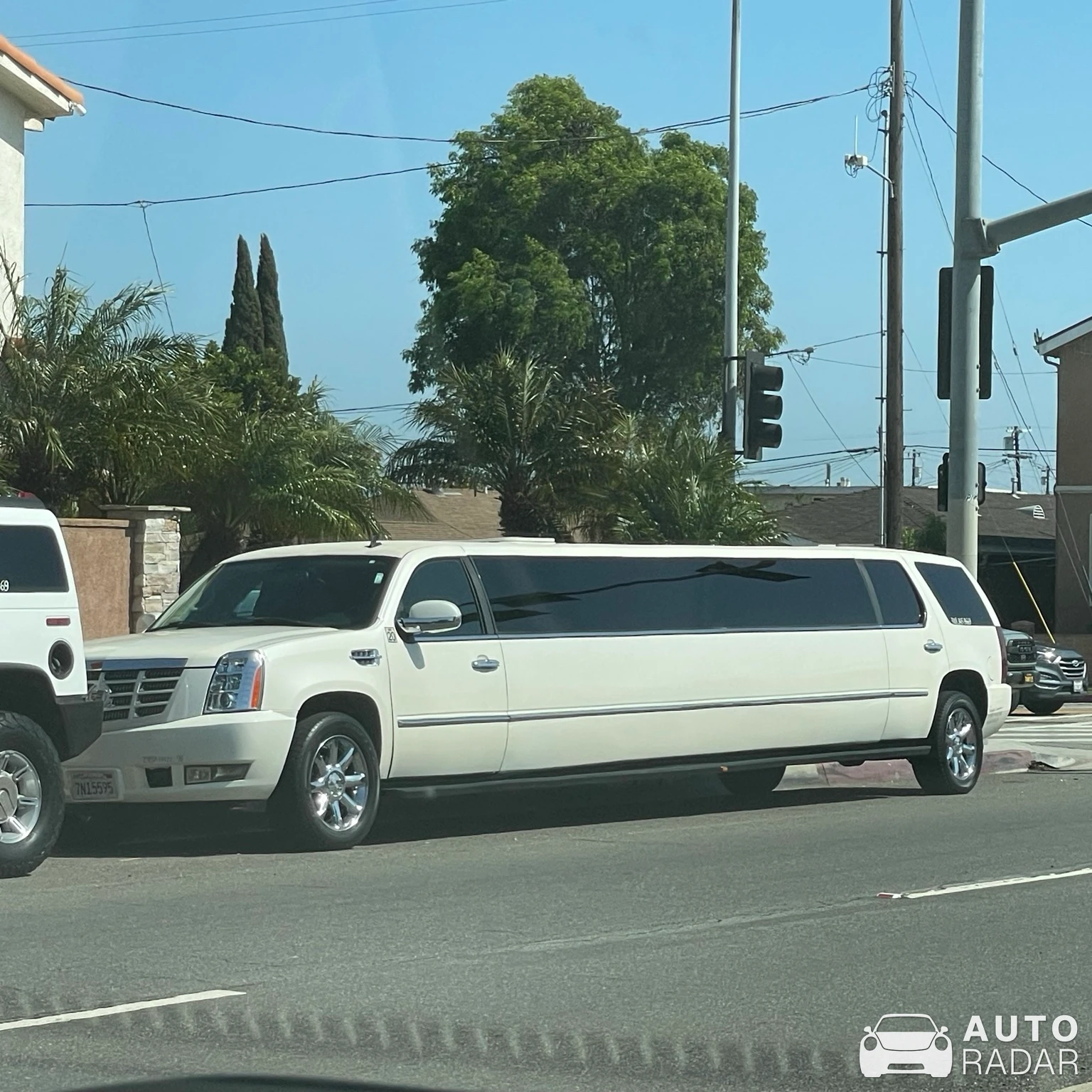Cadillac Escalade Limousine spotted in Torrance