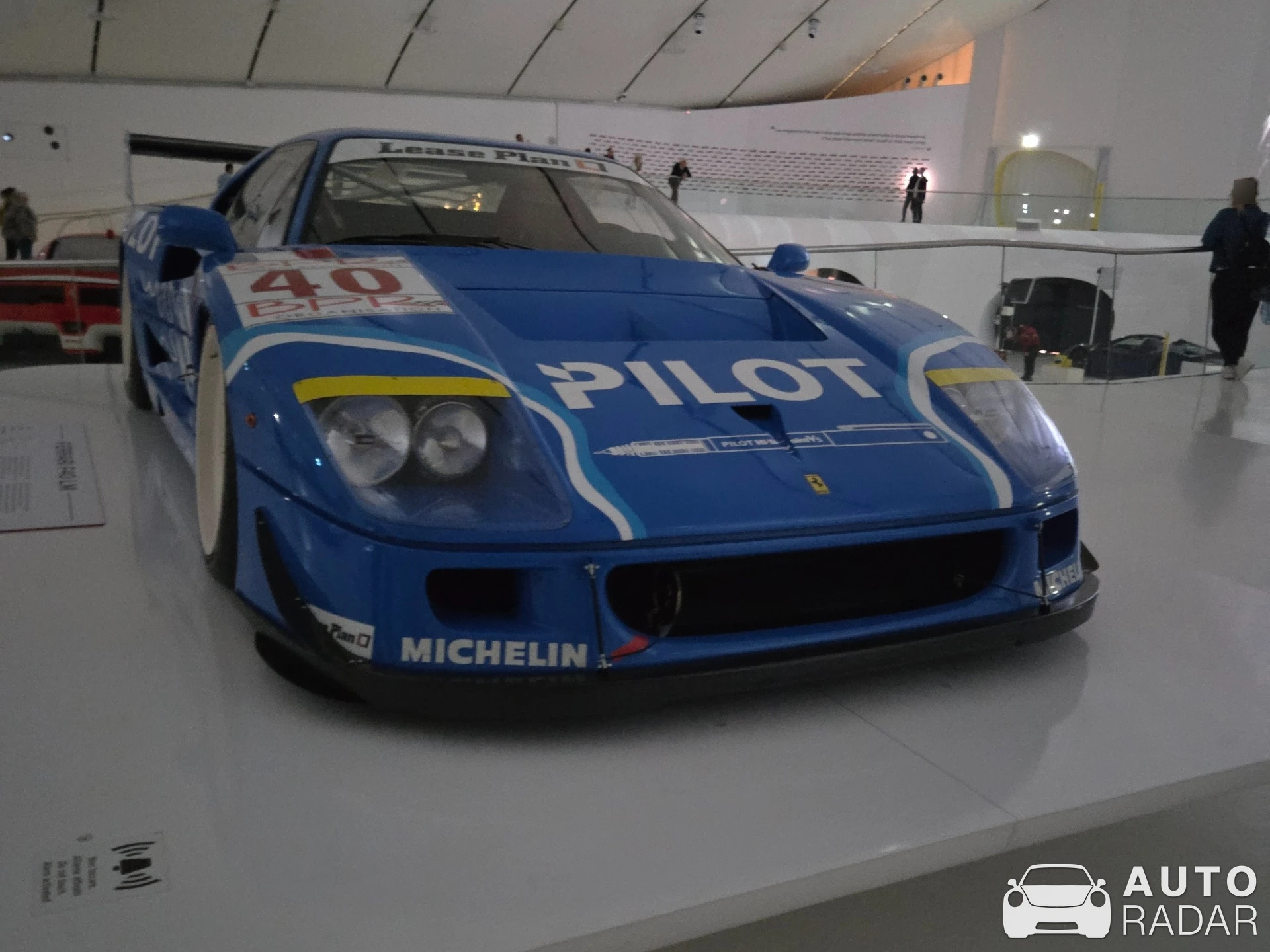 Ferrari F40 LM spotted in Modena