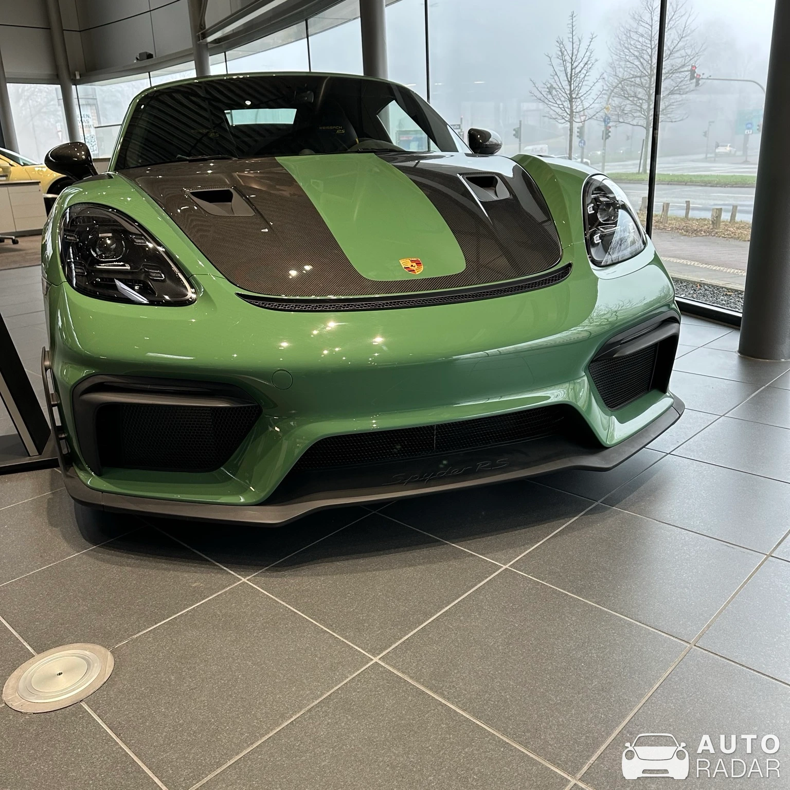 Porsche 718 Spyder RS spotted in Hamburg, Deutschland