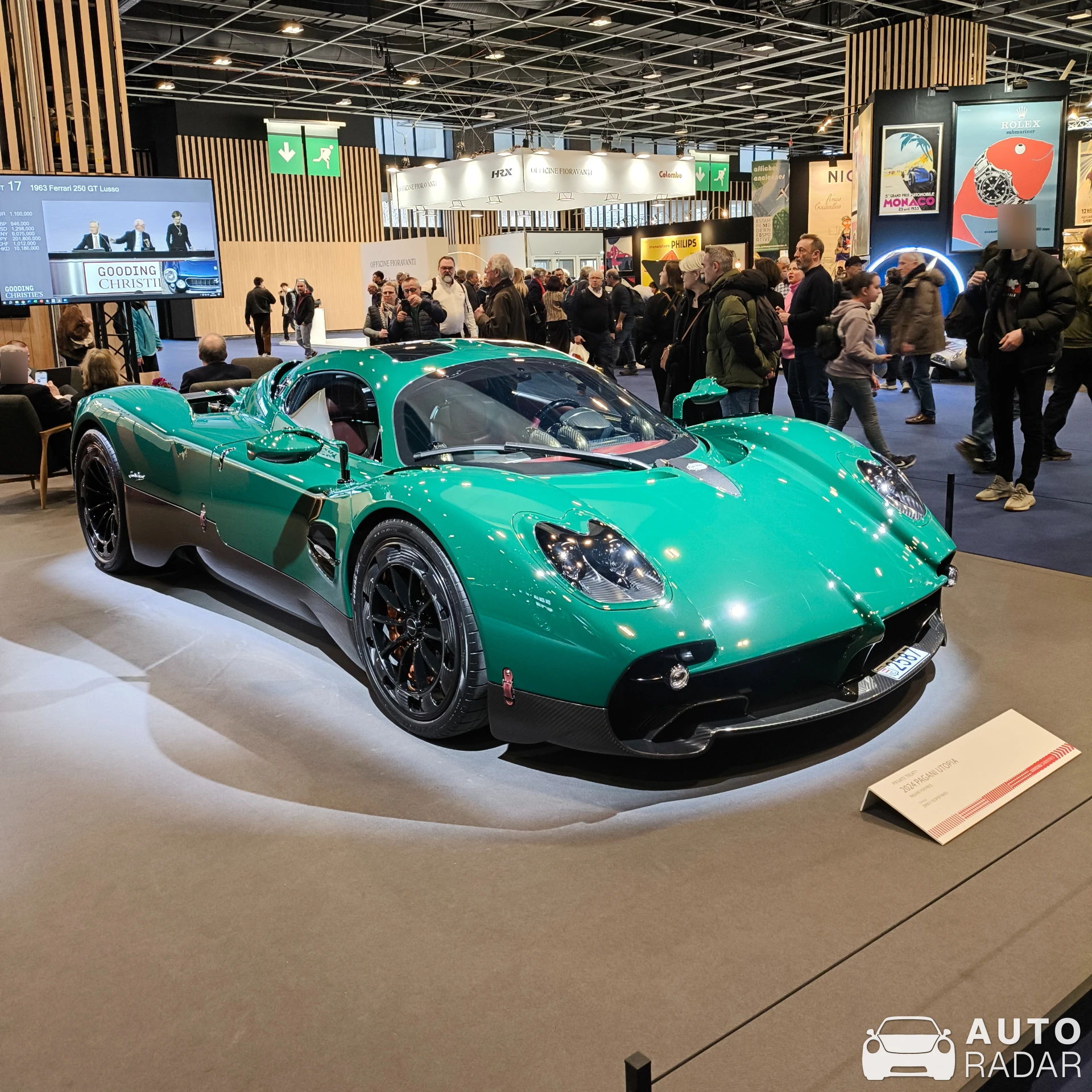 Pagani Utopia spotted in Vanves, France