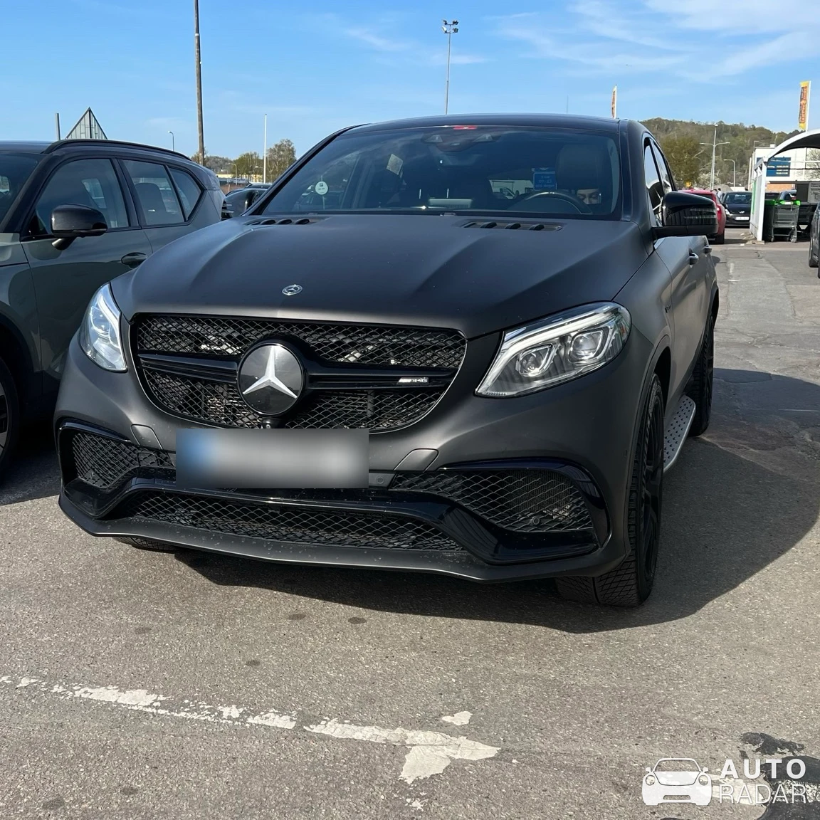 Mercedes-AMG Renntech GLE 63 S Coupé C292 spotted in Kvillebäcken, Sverige