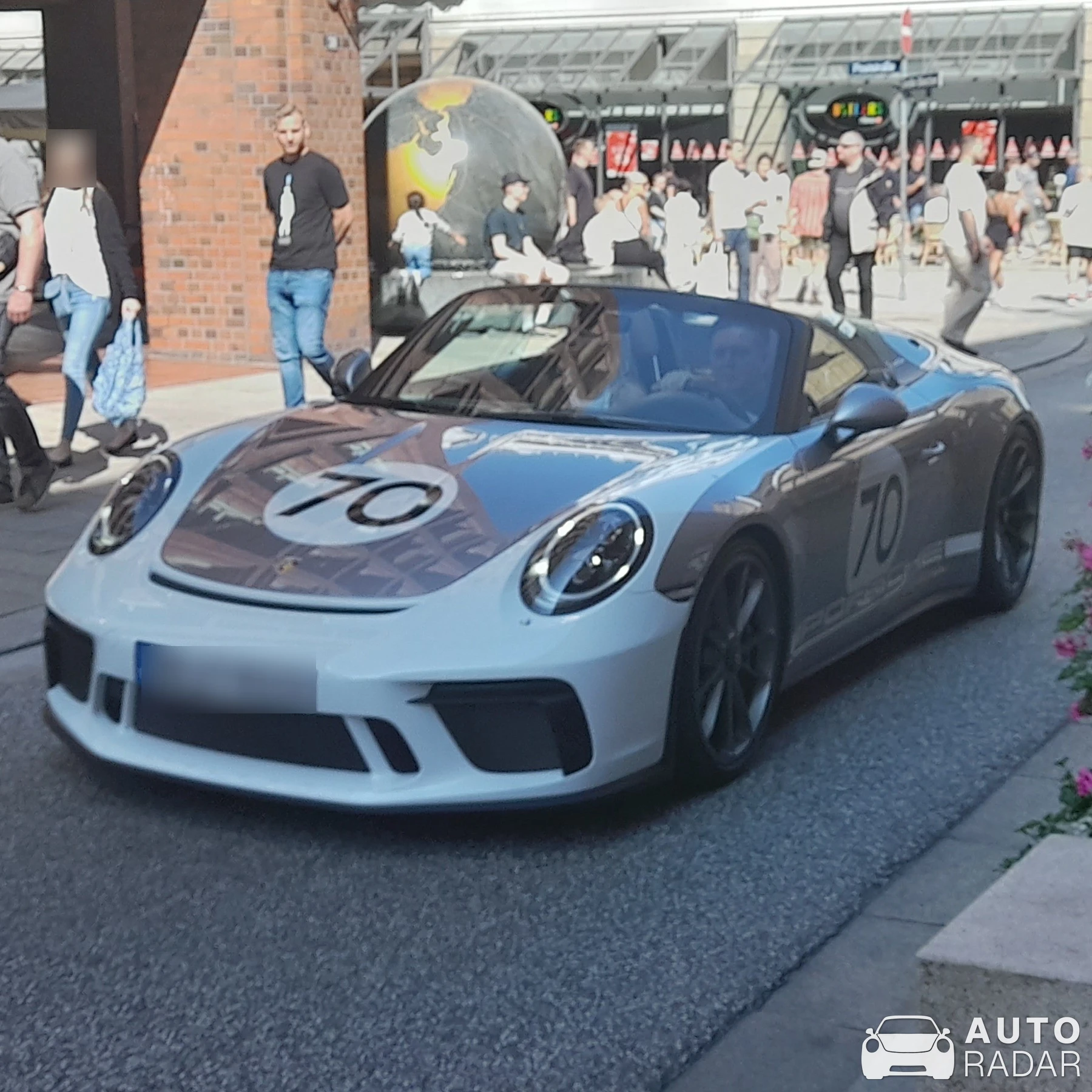 Porsche 991 Speedster Heritage Package spotted in Hamburg, Germany