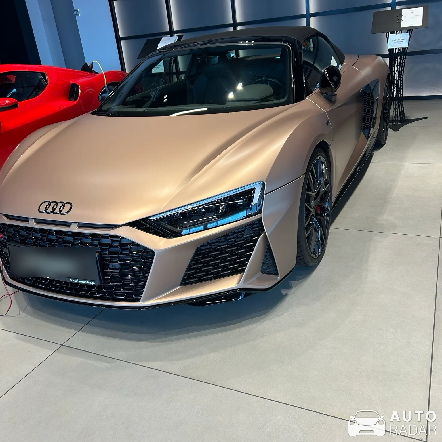 Audi R8 V10 Spyder APR Performance spotted in Celerina/Schlarigna, Szwajcaria