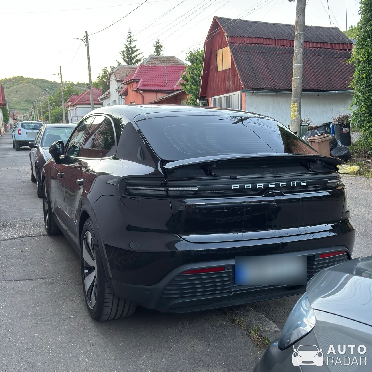 Porsche Macan EV Turbo spotted in Târnăveni