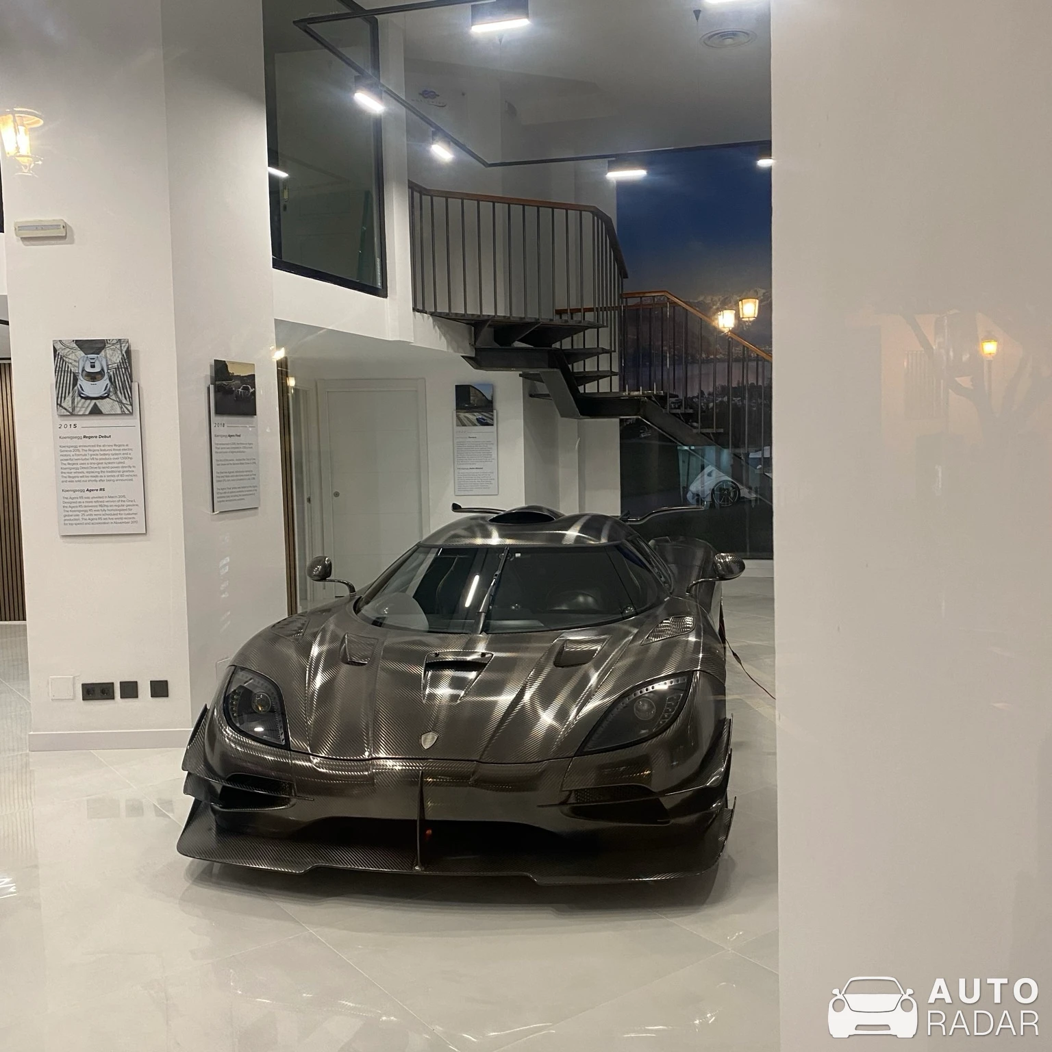 Koenigsegg Agera RS One of 1 spotted in Marbella
