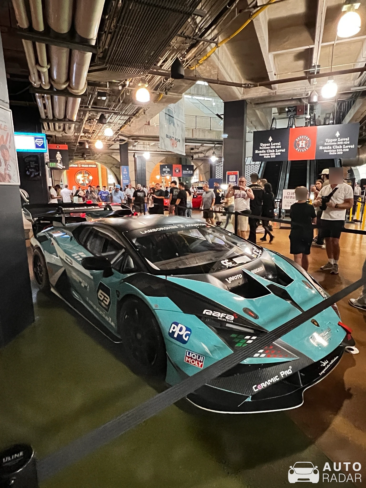 Lamborghini Huracán Super Trofeo spotted in Houston