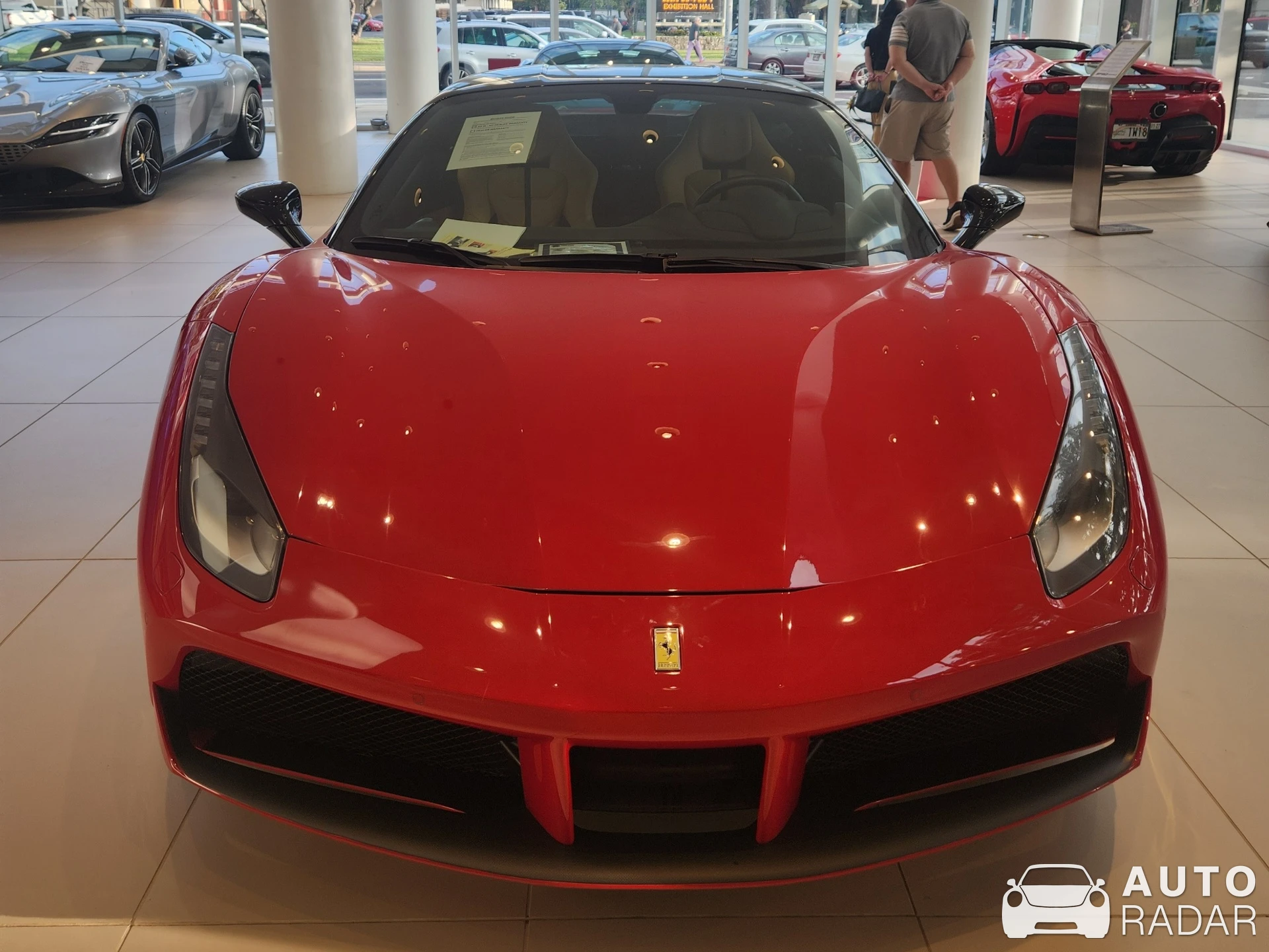 Ferrari 488 GTB spotted in Honolulu, United States