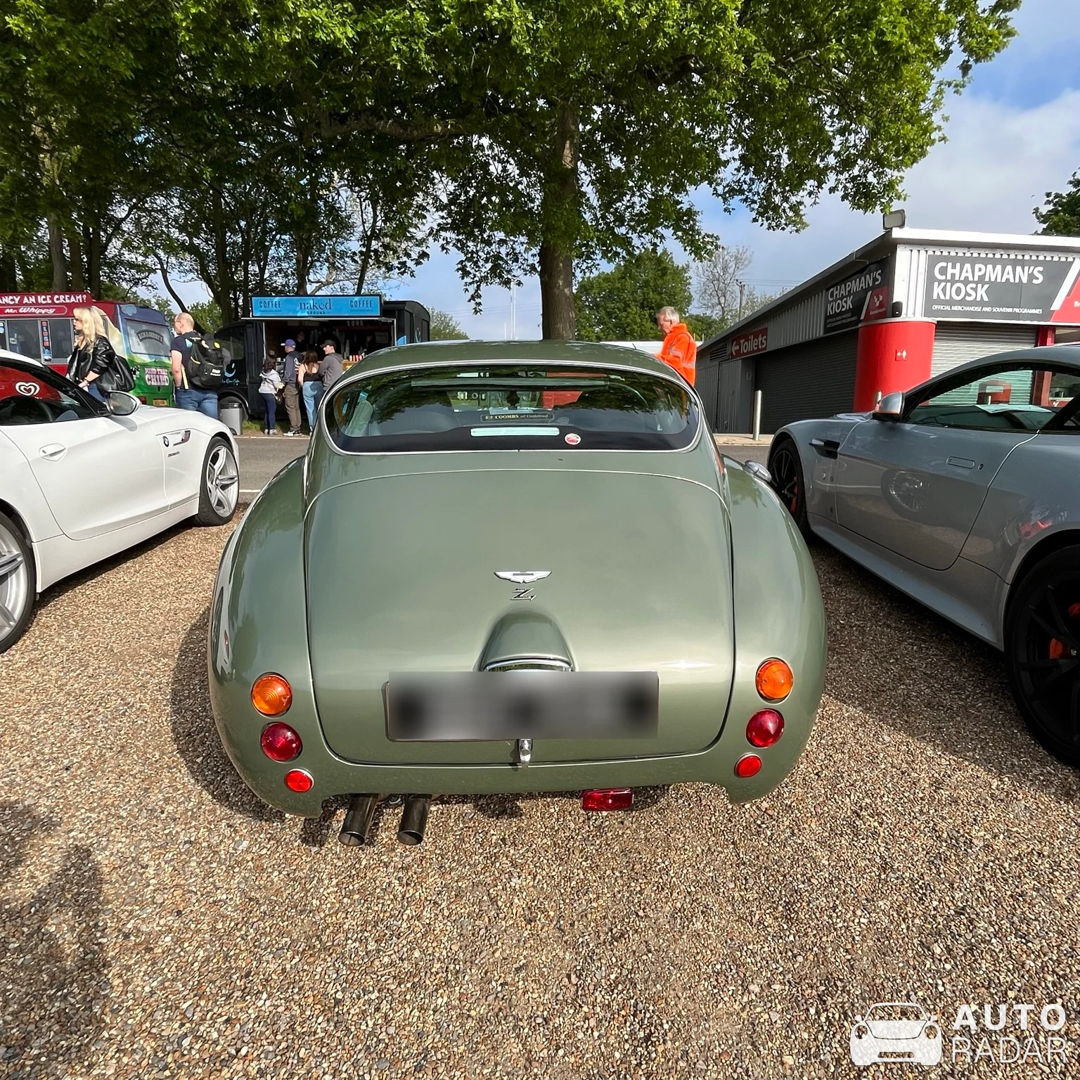 Aston Martin DB4 GT Zagato spotted