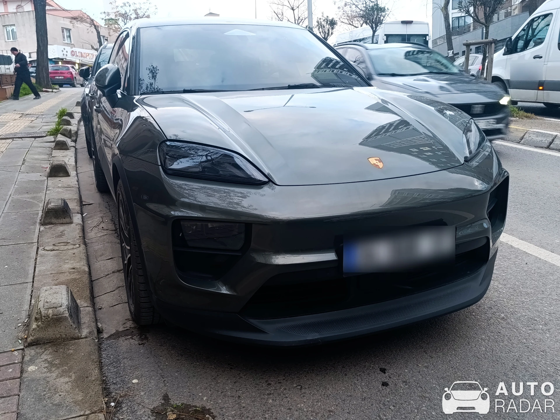 Porsche Macan 4 EV spotted in Pendik