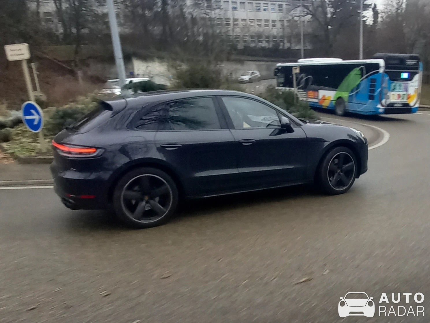 Porsche Macan spotted in Annecy, France
