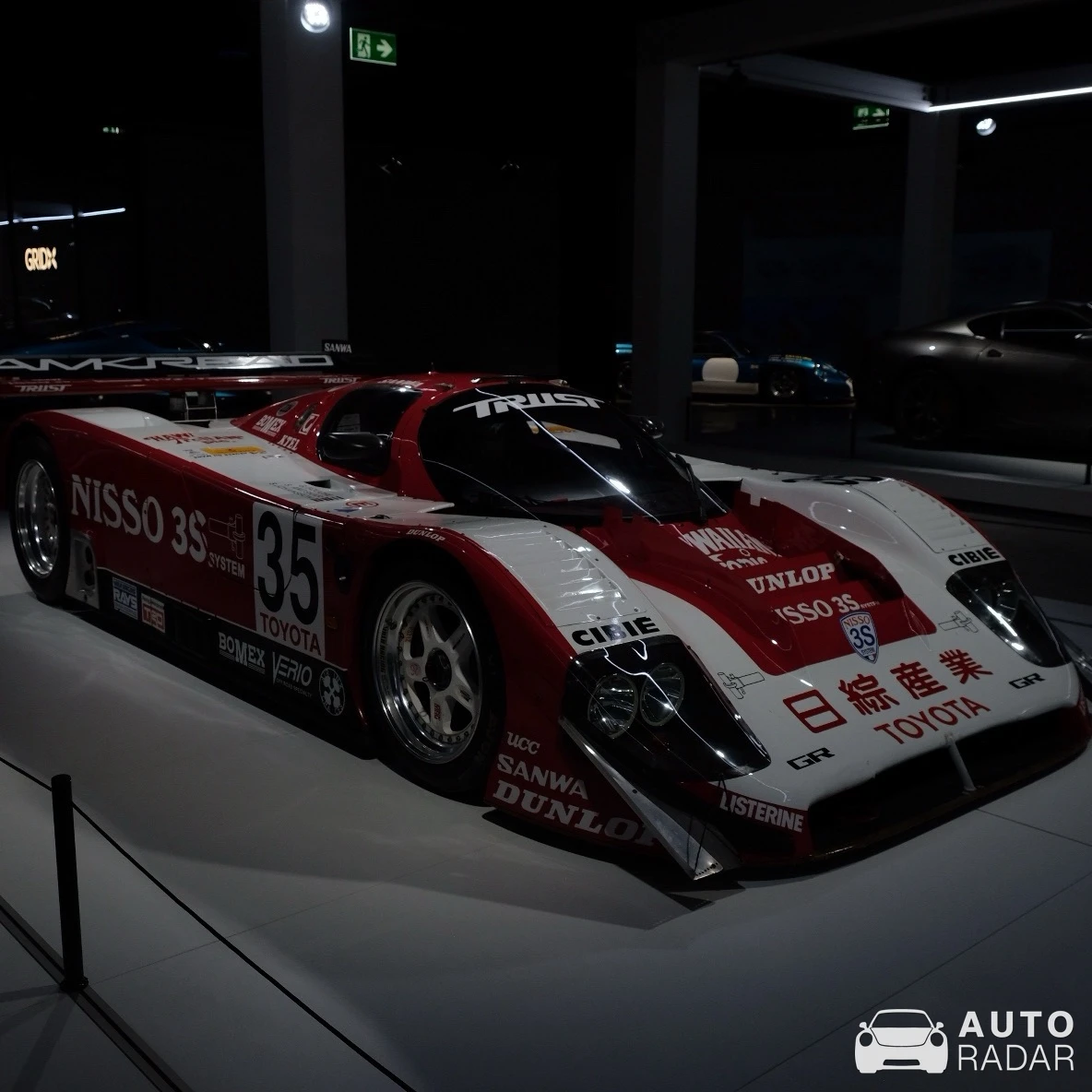 Toyota 92C-V spotted in Schëtter