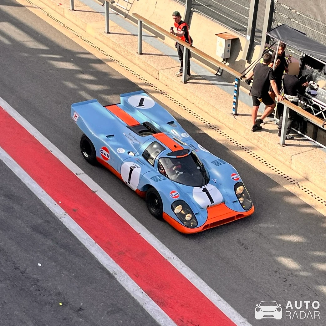 Porsche 917K spotted in Stavelot