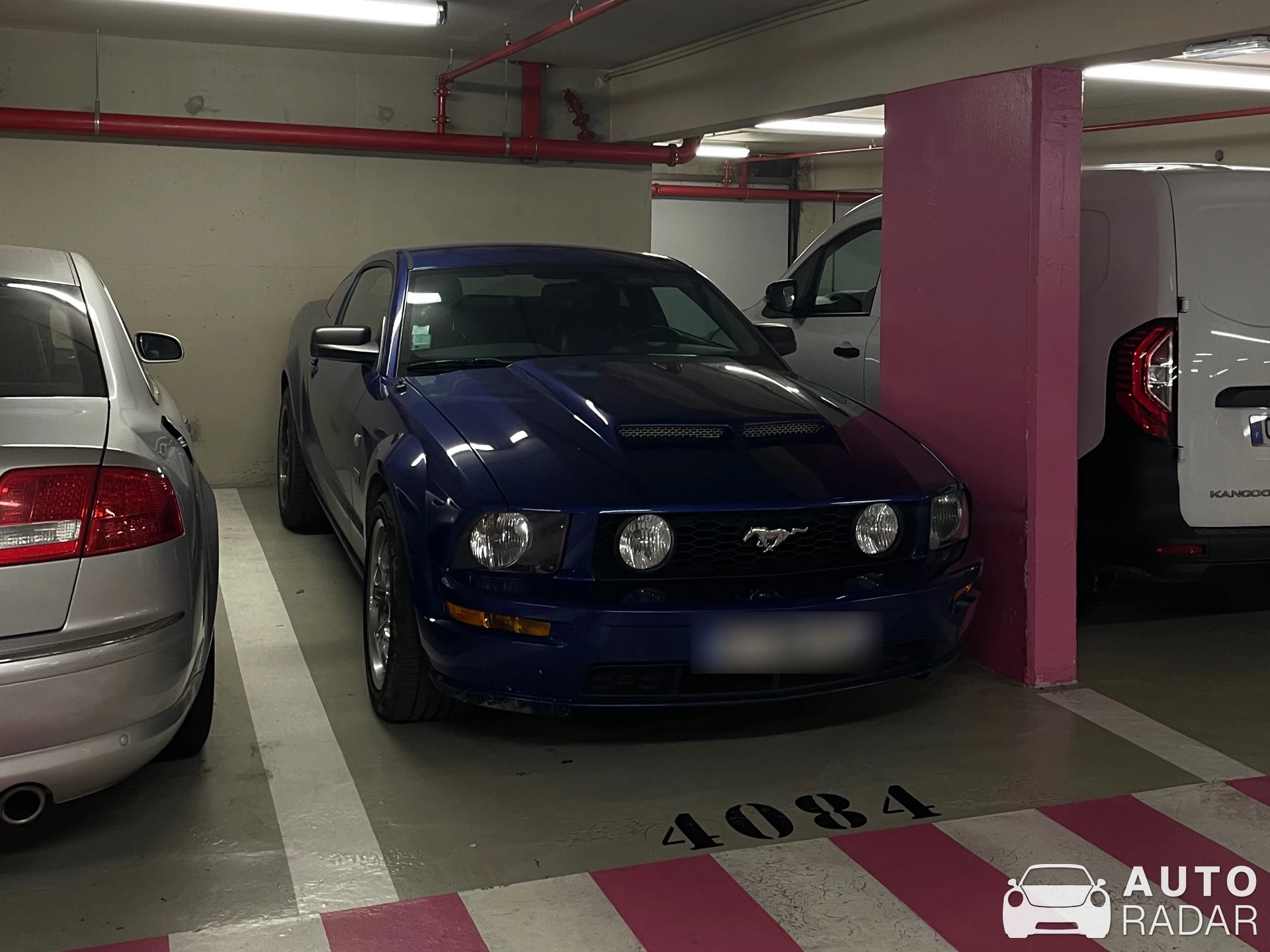 Ford Mustang GT spotted in Rouen, France