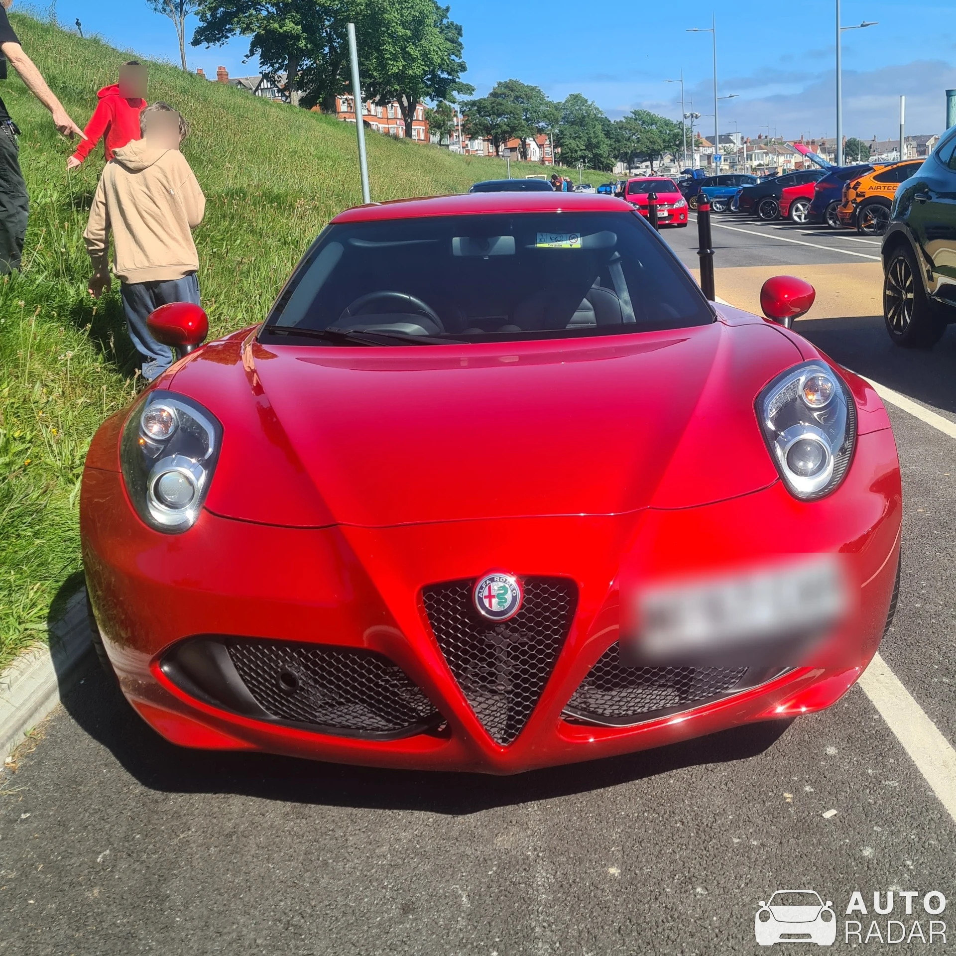 Alfa Romeo 4C Coupé spotted in Rhos on Sea, United Kingdom