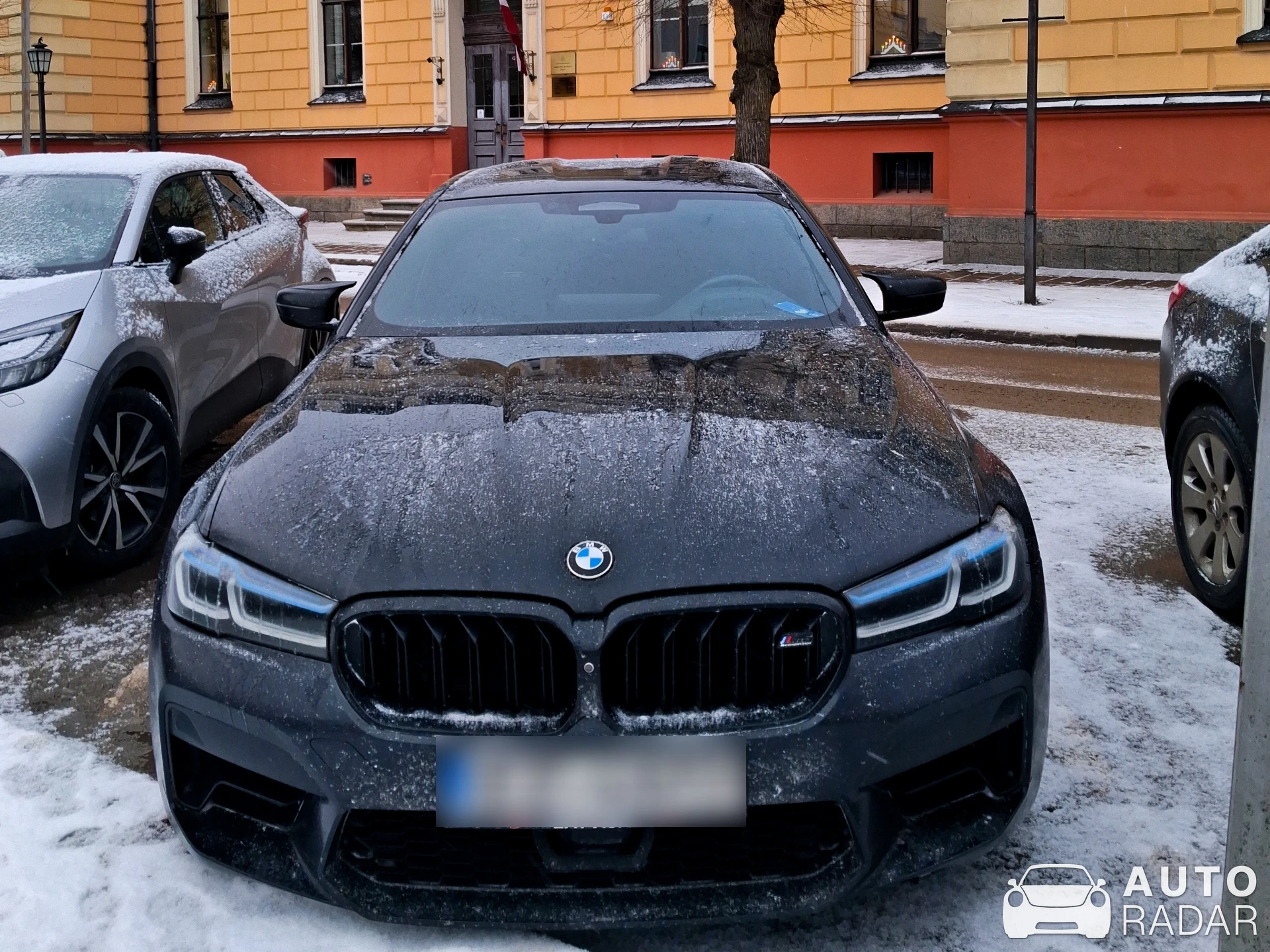 BMW M5 F90 Competition spotted in Cēsis