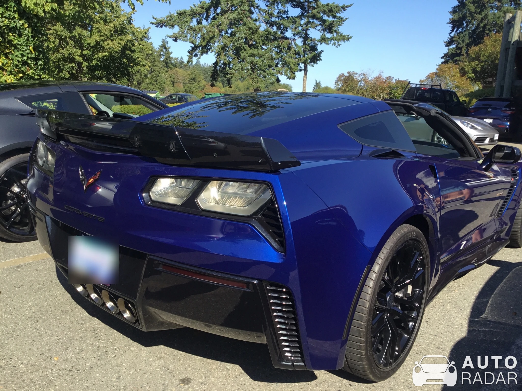 Chevrolet Corvette C7 Z06 spotted in Errington