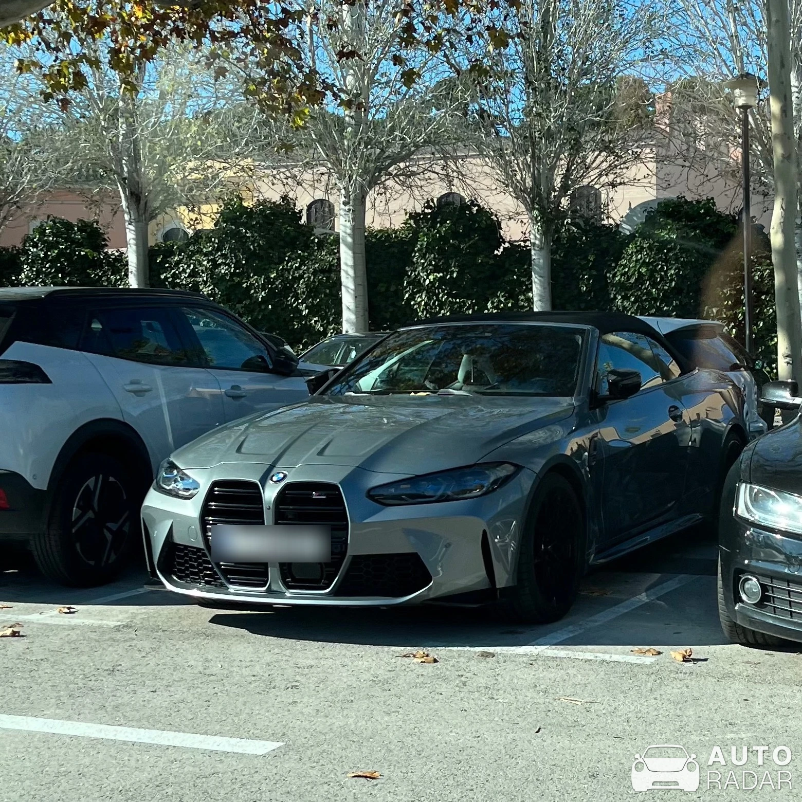 BMW M4 G83 Convertible Competition spotted in Santa Agnès de Malanyanes, Spain