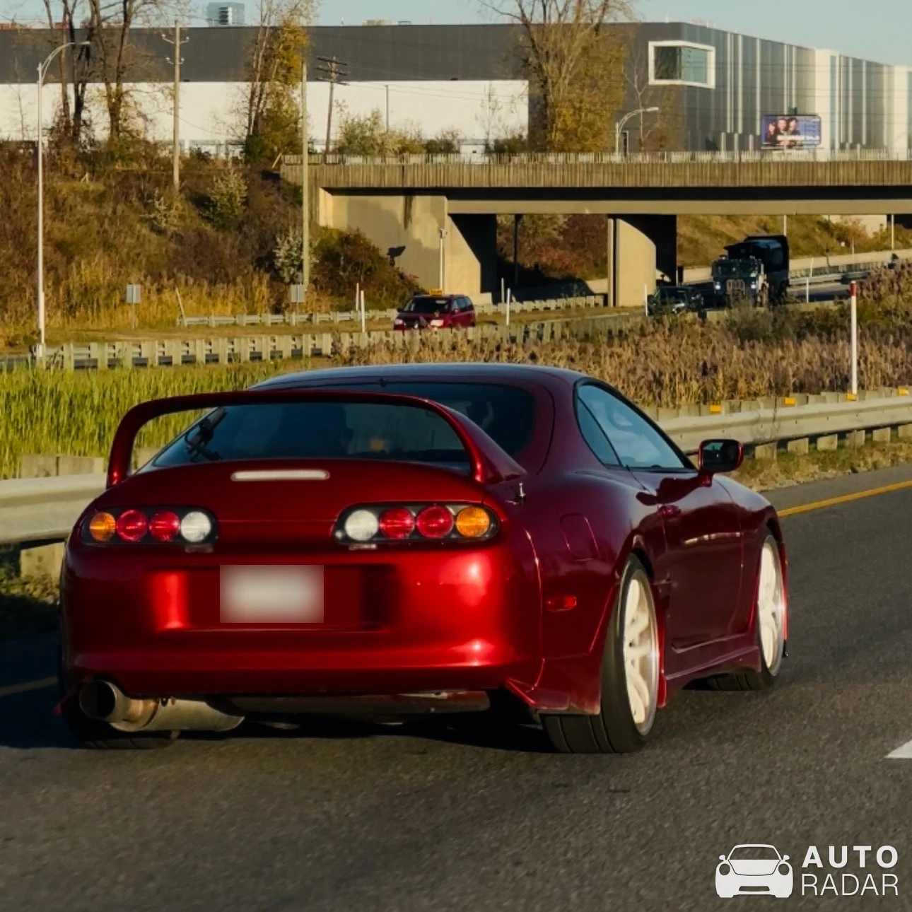 Toyota Supra A80 spotted in Terrebonne, Canada