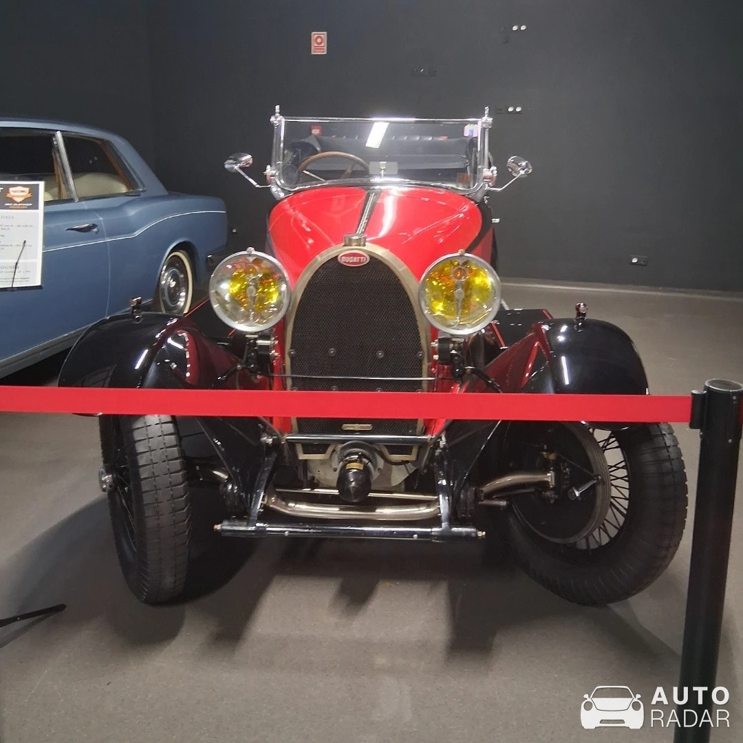 Bugatti Type 44 Roadster spotted in Budapest