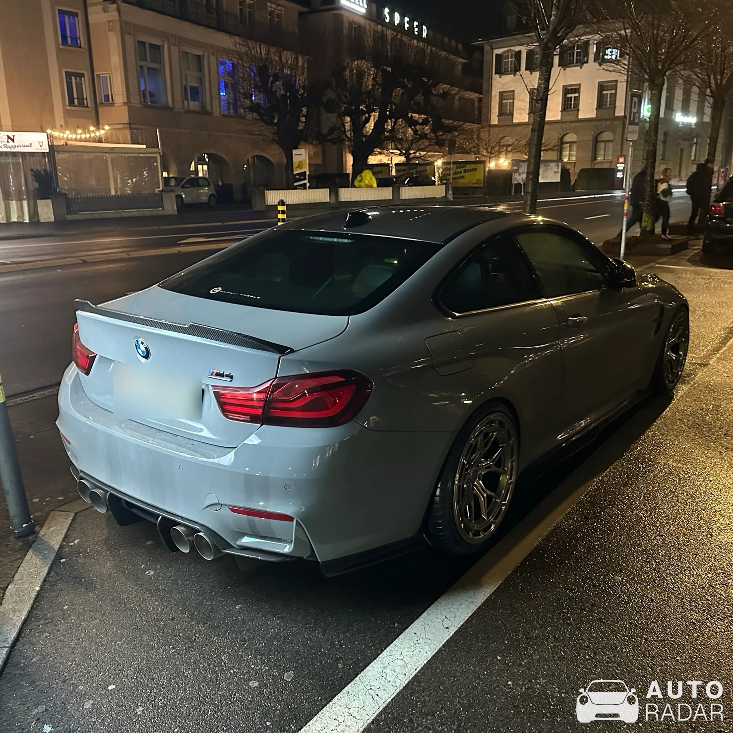 BMW M4 F82 Coupé Competition spotted in Rapperswil-Jona, Schweiz
