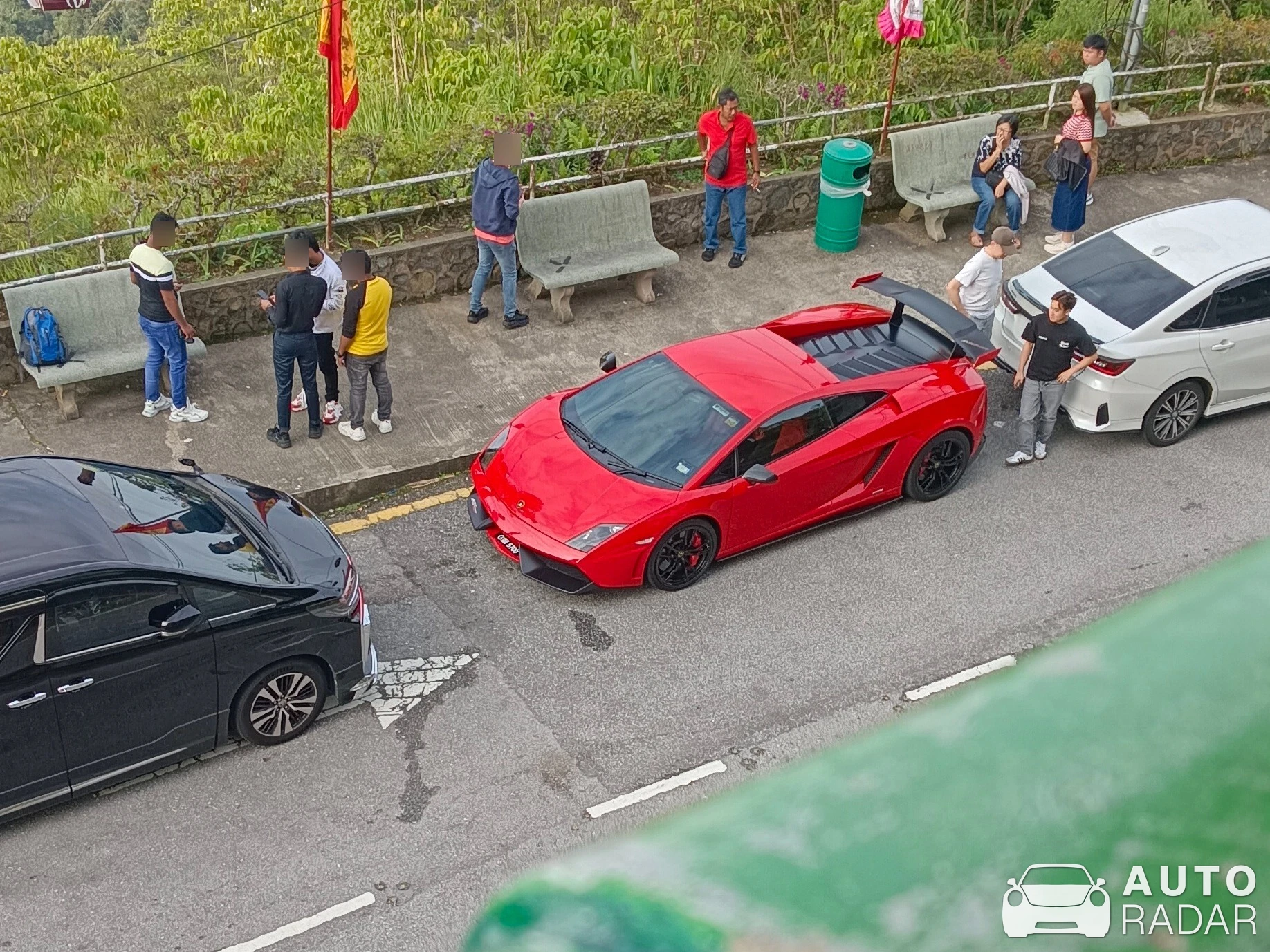 Lamborghini Gallardo LP570-4 Super Trofeo Stradale spotted in Genting Highlands, Malaysia