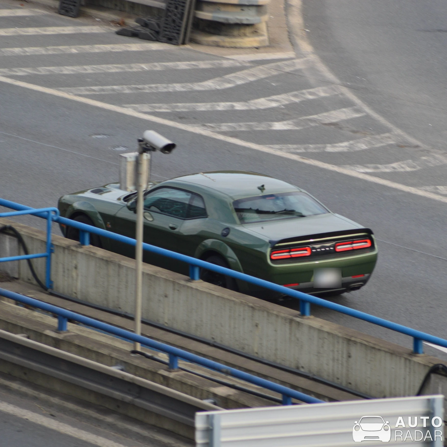 Dodge Challenger SRT spotted in Praha 5, Czechia