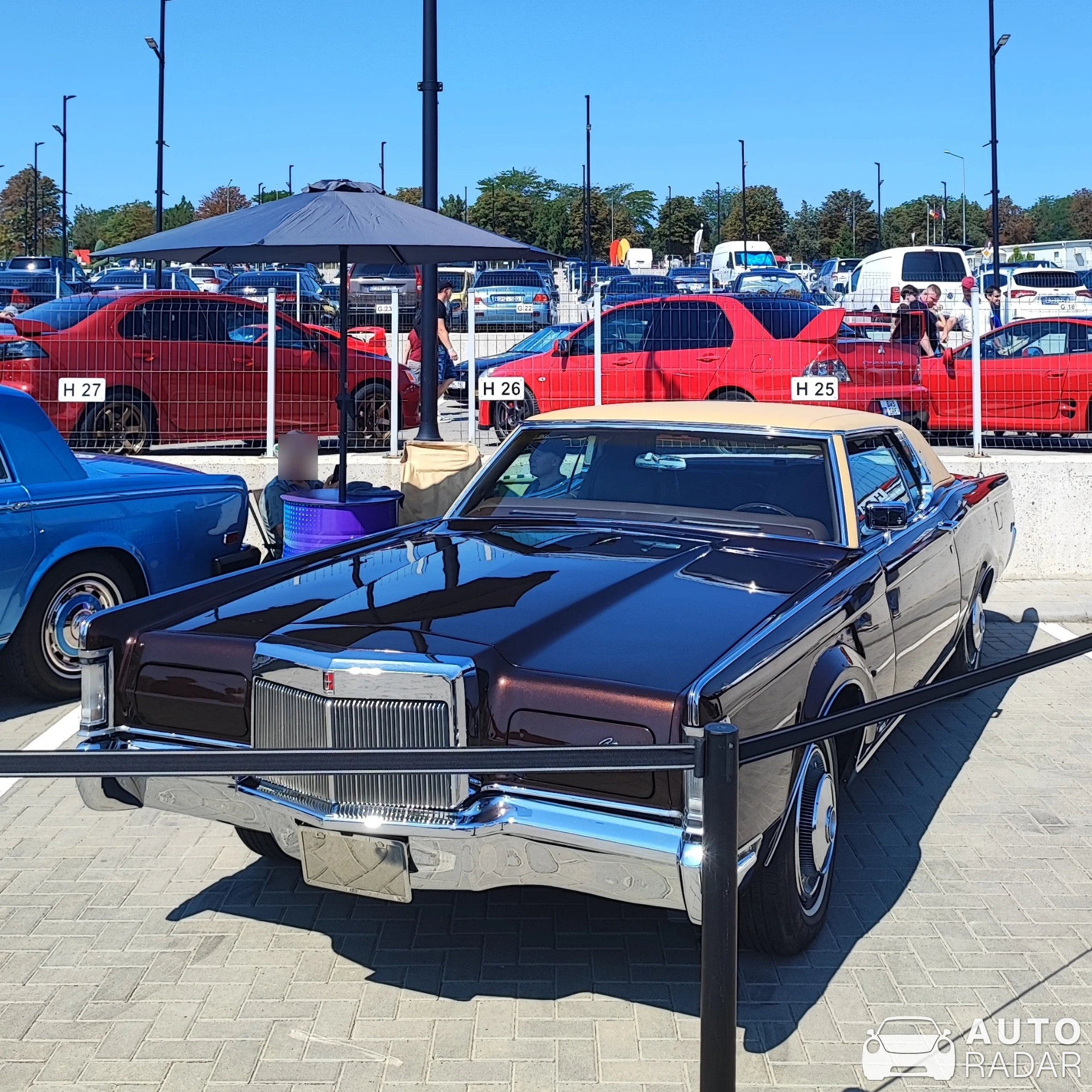 Lincoln Continental Mark III spotted in Stăuceni, Moldova