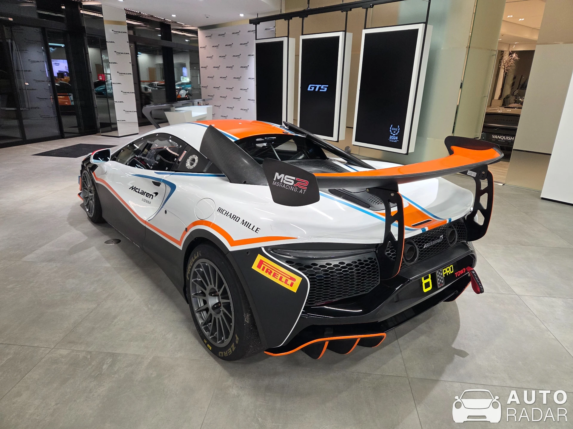 McLaren Artura GT4 spotted in Vienna
