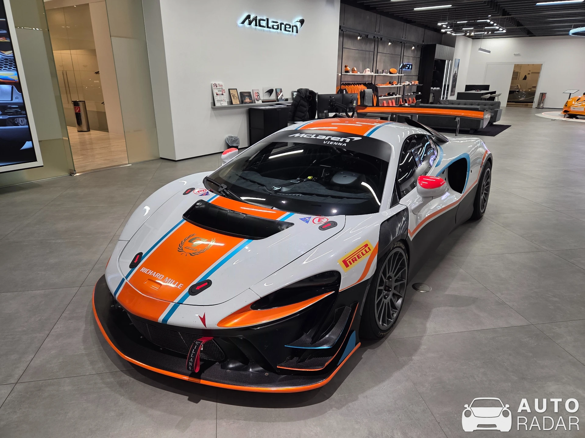 McLaren Artura GT4 spotted in Vienna, Austria