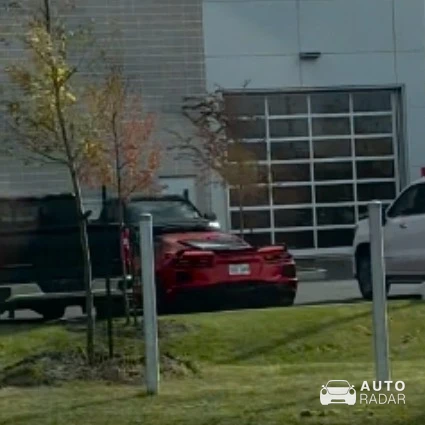Chevrolet Corvette C8 spotted in Terrebonne, Canada