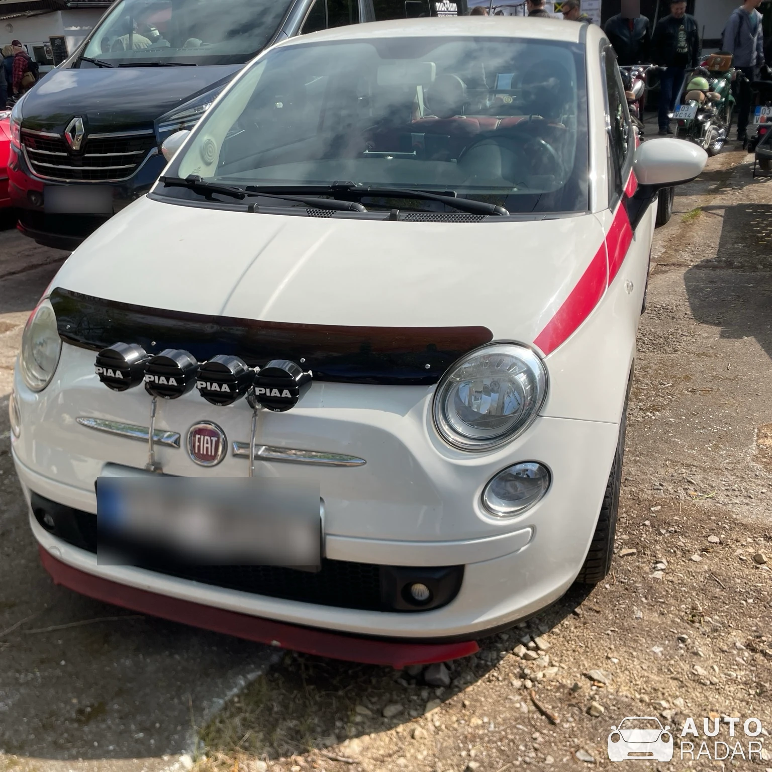 Fiat 500 (Type 312) spotted in České Budějovice