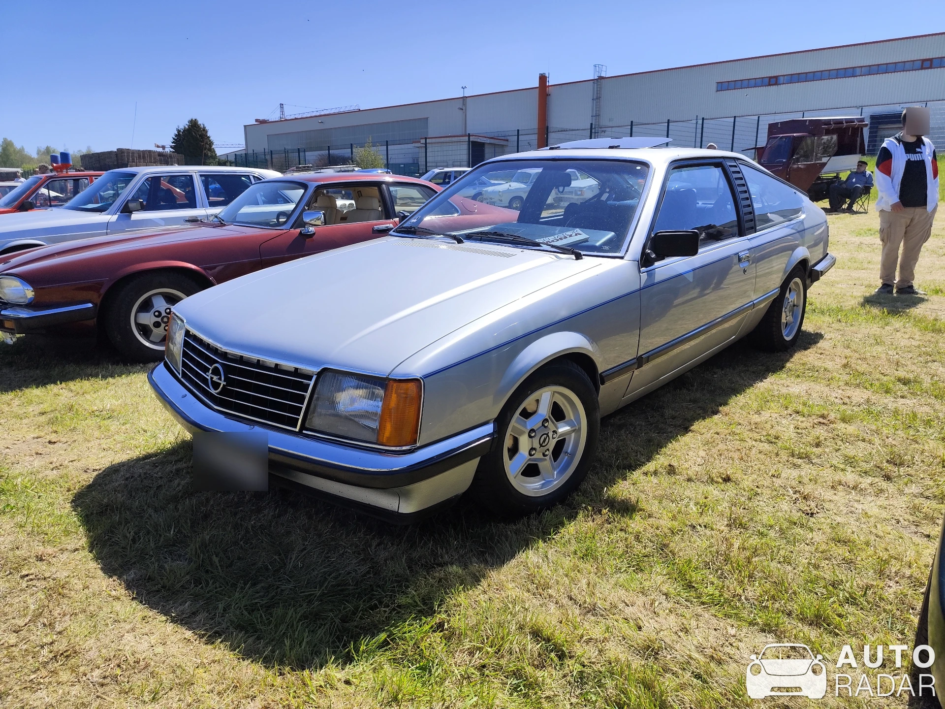 Opel Monza spotted in Hartmannsdorf