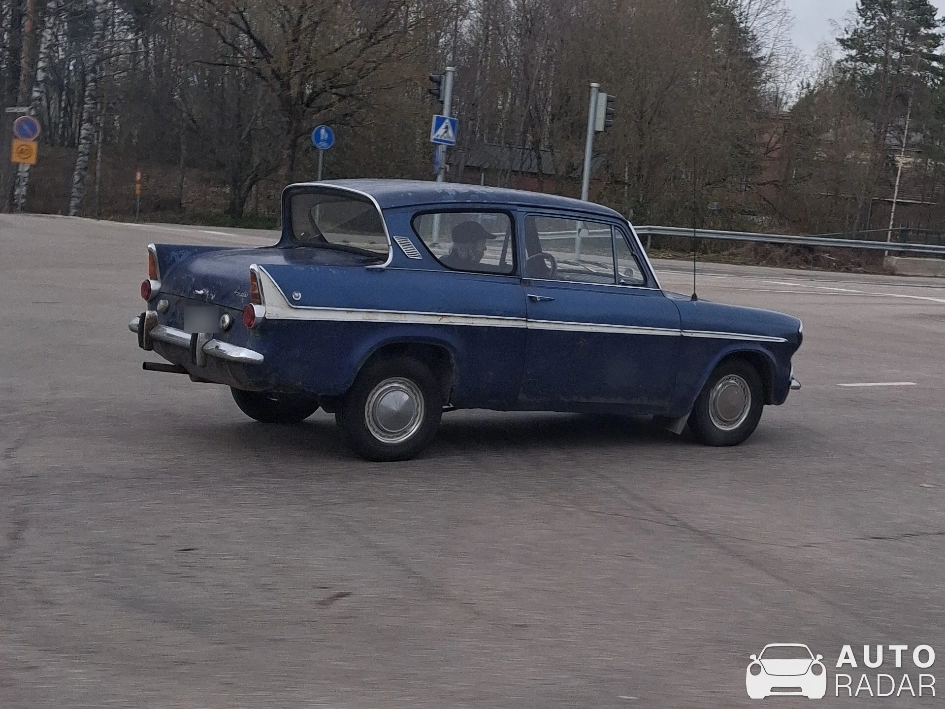 Ford Anglia spotted in Lappeenranta