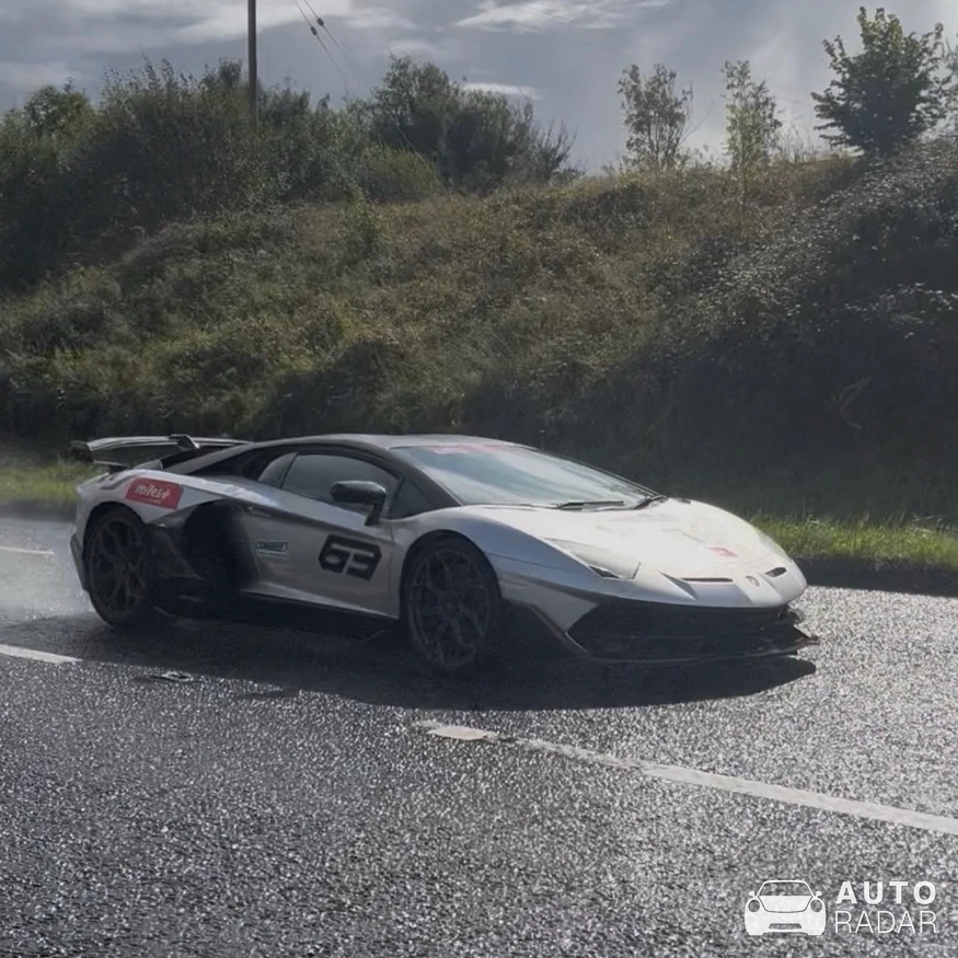 Lamborghini Aventador LP770-4 SVJ 63 Edition spotted in Ennis