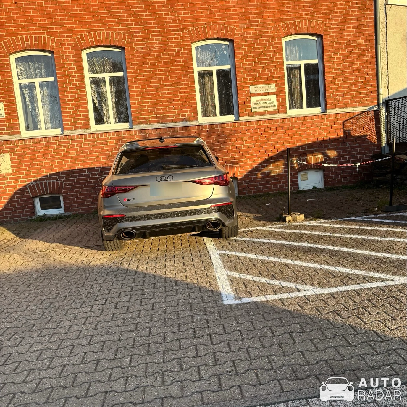 Audi RS3 Sportback spotted in Zwönitz
