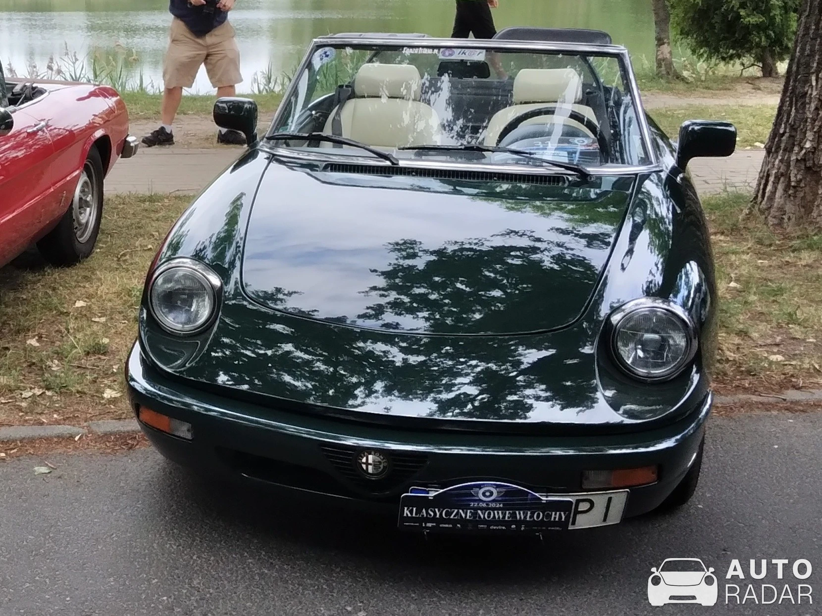 Alfa Romeo Spider 1.8 TBi spotted in Warszawa