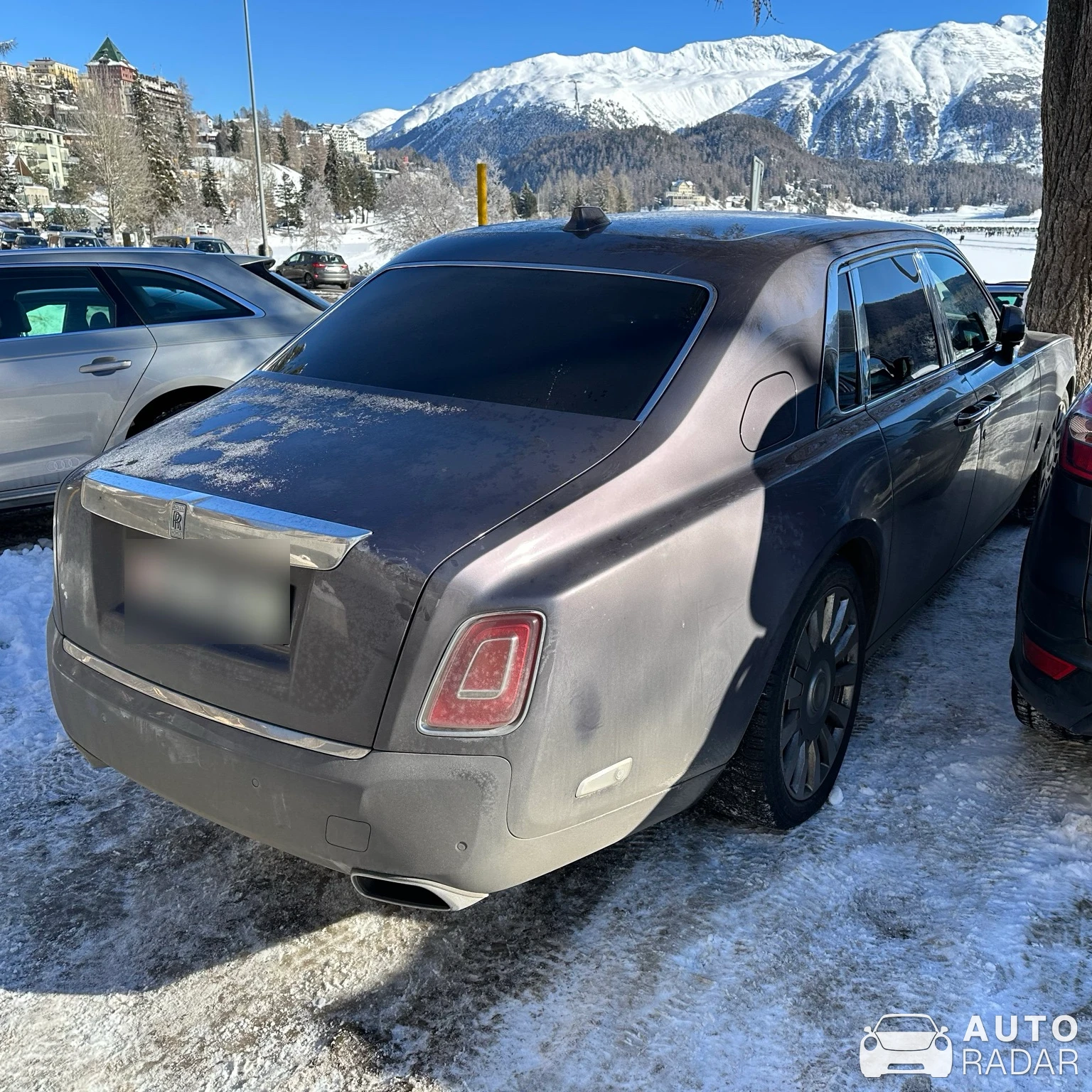 Rolls-Royce Phantom VIII spotted in Sankt Moritz, Schweiz