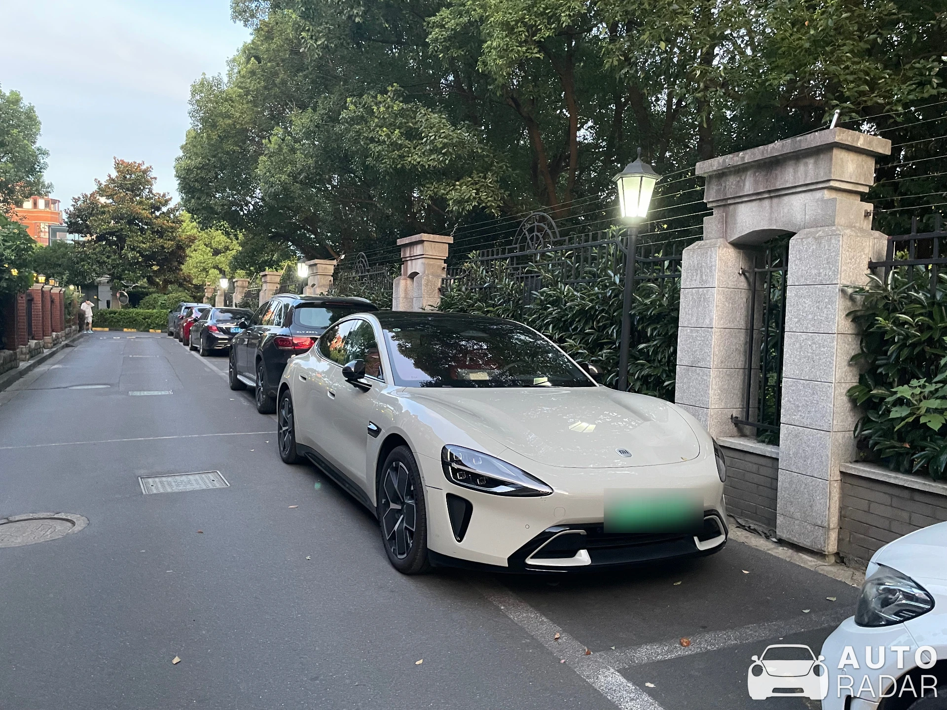 Xiaomi SU7 spotted in 松江区, 中国