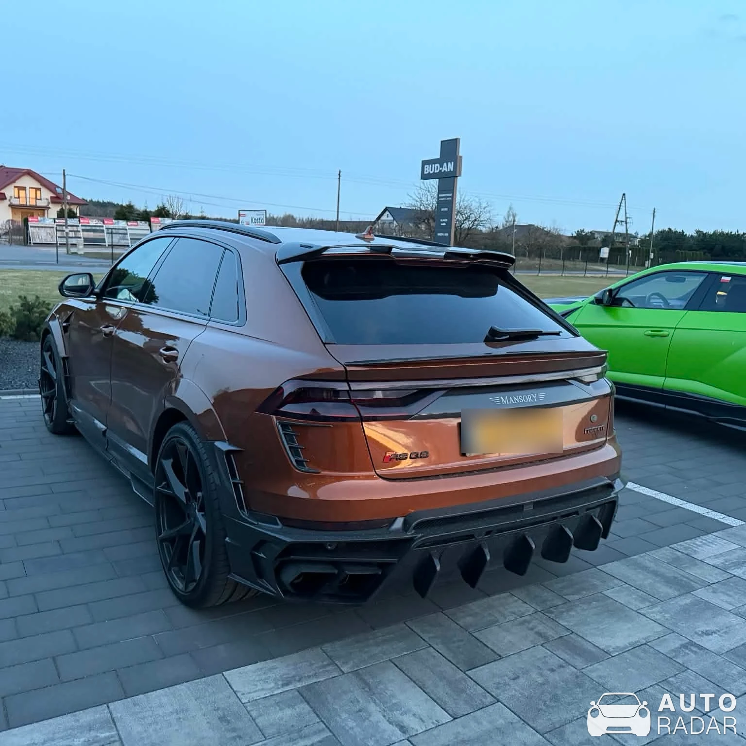 Audi MTM RS Q8 Mansory spotted in Tuliszków